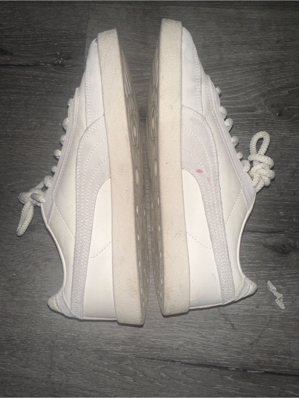 Puma Women's Low-Top Sneakers in Cream - Picture 4 of 8